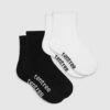 Tentree Cortes Socks (2-Pack) 2 Tentree Cortes Socks (2-Pack) -Tentree Store Black 2 Pack Sports Quarter Ankle Socks TAU4294 1320 f0484636 007d 429f 9a07 8d7fd891e9b0