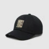 Tentree Boreal Wolf Peak Hat -Tentree Store Black Adjustable Organic Cotton Baseball Cap TAU6259 5723 1