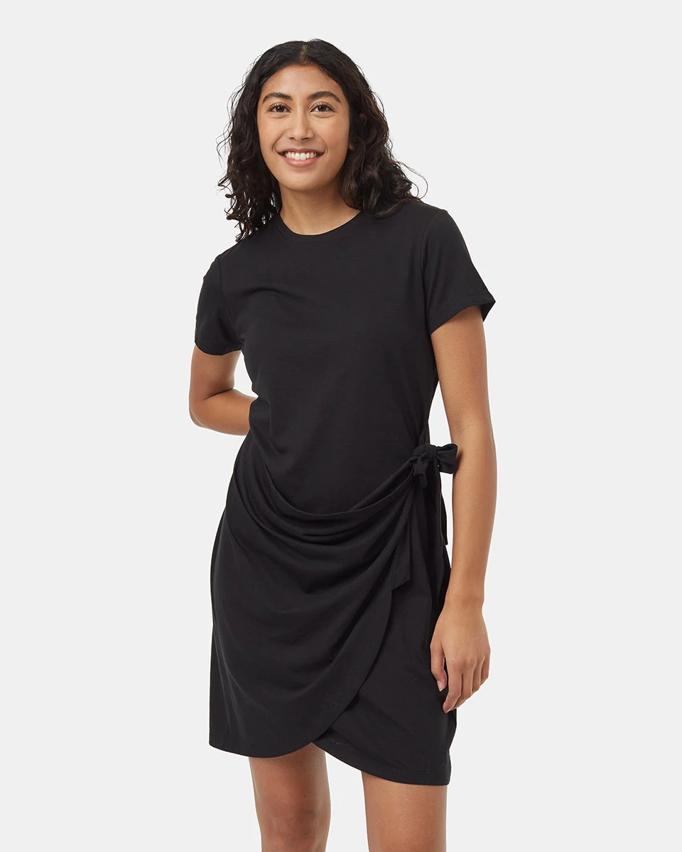 Tentree TreeBlend Tie Front Dress 4 Tentree TreeBlend Tie Front Dress - Image 2
