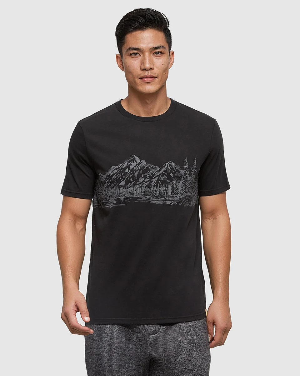 Tentree Mountain Scenic T-Shirt 3 Tentree Mountain Scenic T-Shirt