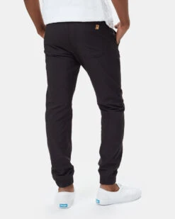 Tentree Rainier Jogger -Tentree Store Black Mens Recycled Polyester Joggers TCM3421 01643 Edit 1