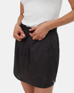 Tentree Breeze Nylon Skort -Tentree Store Black Mid Rise Mini Pull On Skort TCW5681 0379 5