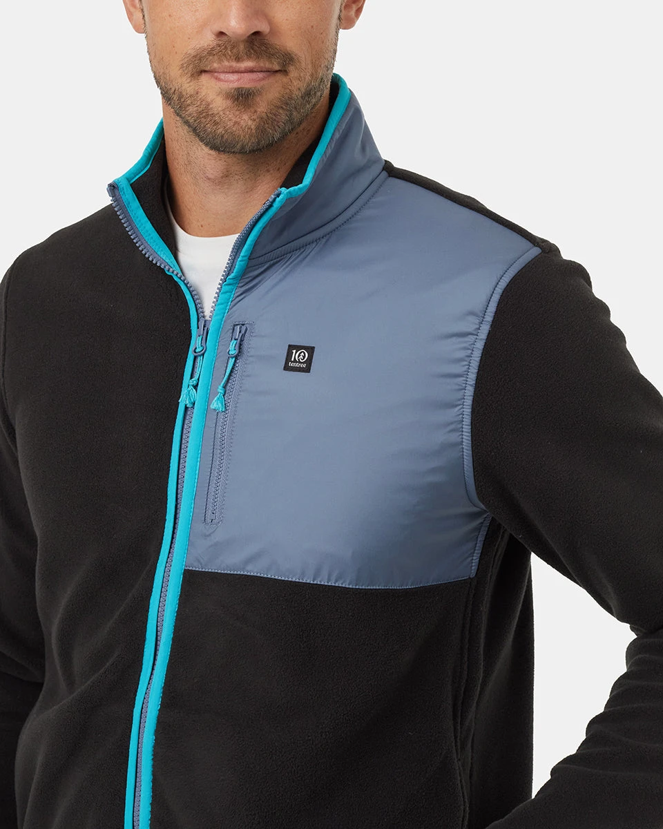 Tentree Recycled MicroFleece Contrast Full Zip 6 Tentree Recycled MicroFleece Contrast Full Zip - Image 4