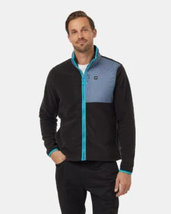 Tentree Recycled MicroFleece Contrast Full Zip