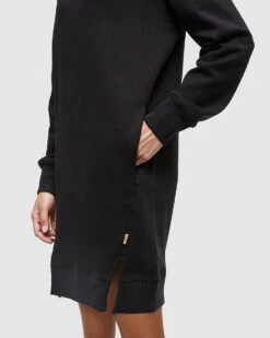 Tentree Colter Dress -Tentree Store Black Mock Neck Sweater Dress TCW5974 0164 2 a6a6f0b4 f7d6 4f52 bf3a 4863efec7ba7