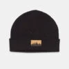 Tentree Kurt Juniper Patch Beanie 1 Tentree Kurt Juniper Patch Beanie -Tentree Store Black Organic Cotton Beanie TAU6052 3595 2