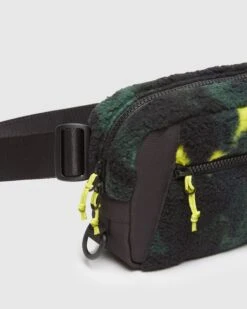 Tentree Valdes Hip Pack -Tentree Store Black Recycled Polyester Hip Pack TAU6250 5821 3