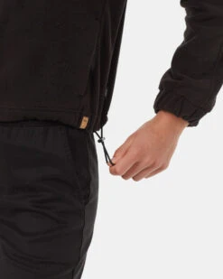 Tentree Palisade Full Zip -Tentree Store Black Recycled Polyester Mock Neck Full Zip Sweater TCW5611 0164 5