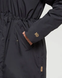 Tentree Nimbus Insulated Rain Jacket 18 Tentree Nimbus Insulated Rain Jacket -Tentree Store Black Relax Water Repellant Hooded Rain Jacket TCW5970 0164 5