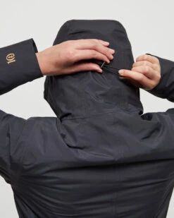 Tentree Nimbus Insulated Rain Jacket 15 Tentree Nimbus Insulated Rain Jacket -Tentree Store Black Relax Water Repellant Hooded Rain Jacket TCW5970 0164 7