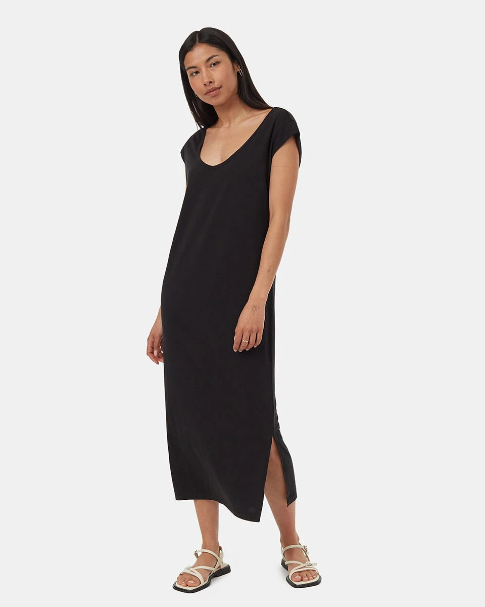 Tentree TreeBlend V-Neck Midi Dress 3 Tentree TreeBlend V-Neck Midi Dress