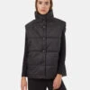 Tentree Reversible Cloud Shell Oversized Vest 1 Tentree Reversible Cloud Shell Oversized Vest -Tentree Store Black Reversible Water Repellent Oversized Fit Vest TCW5352 2813 5