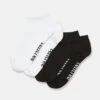 Tentree Hornby Socks (2-Pack) -Tentree Store Black White 2Pack Sports Ankle Socks TAU4293 2210 2