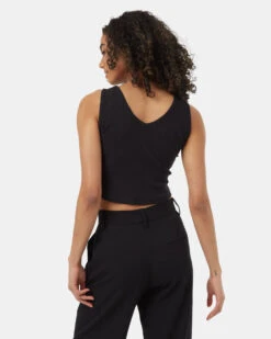 Tentree Combers Tank 9 Tentree Combers Tank -Tentree Store Black Womens Eco Friendly Tank Top TCW4164 0104 4