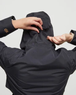 Tentree Nimbus Long Rain Jacket 17 Tentree Nimbus Long Rain Jacket -Tentree Store Black Womens Recycled Polyester Rain Jacket TCW4649 0164 7