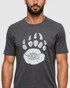 Tentree Bear Claw T-Shirt 9 Tentree Bear Claw T-Shirt -Tentree Store BlackBearGraphicTeeTCM3685 0451 1264 1