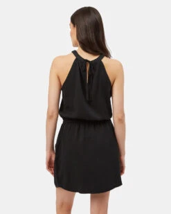 Tentree Cypress Dress 10 Tentree Cypress Dress -Tentree Store BlackWomen sHalterneckSummerDress TCW1845 0164.00 00 00 00 8