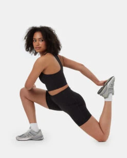 Tentree InMotion Pocket Bike Short 11 Tentree InMotion Pocket Bike Short -Tentree Store BlackWomen sHigh RiseBikerShortsTCW4813 0164 1837 4