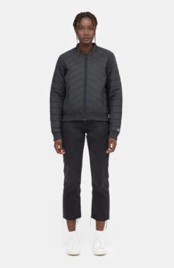 Tentree Cloud Shell Bomber Jacket 15 Tentree Cloud Shell Bomber Jacket -Tentree Store BlackWomen sInsulatedBomberJacket TCW3535 010410 1