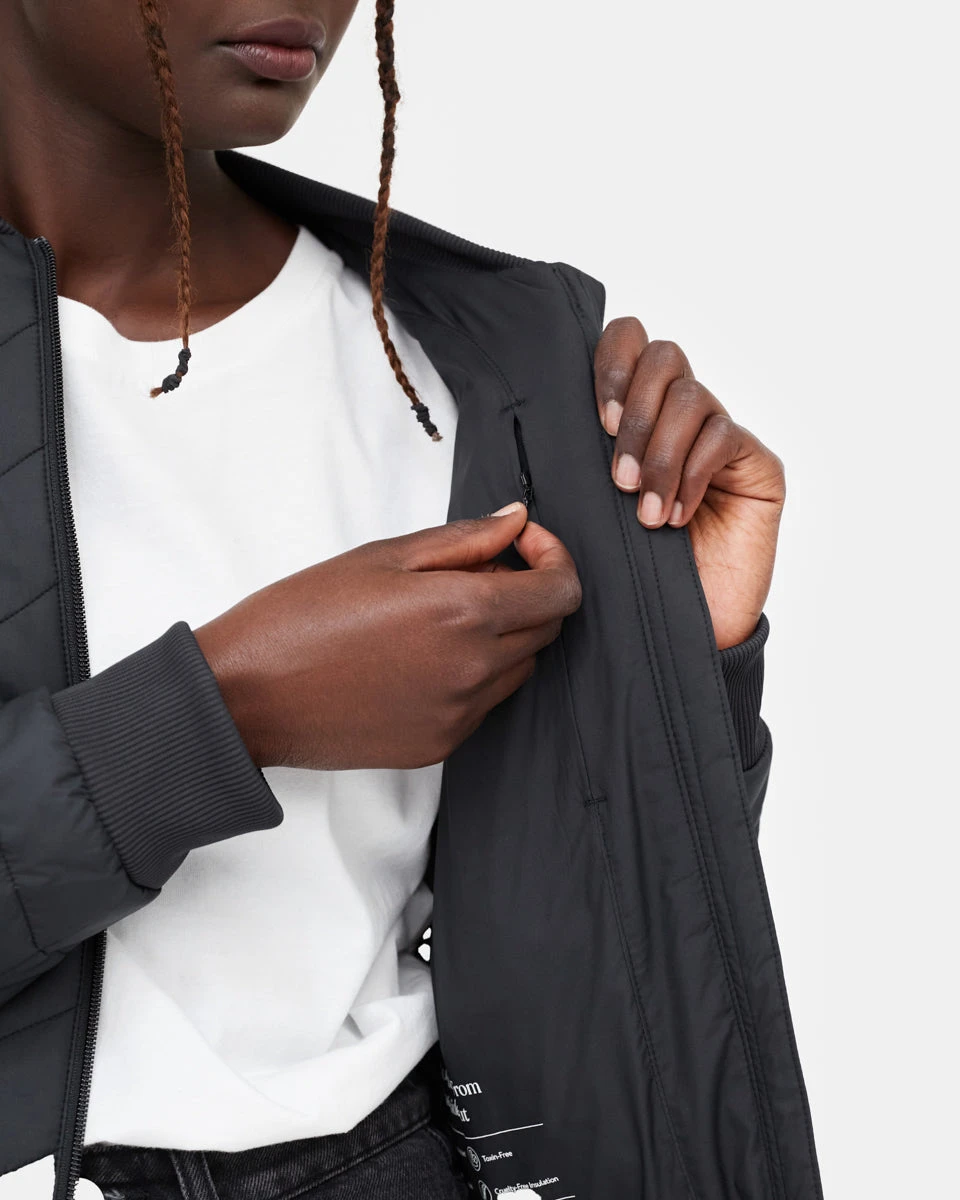 Tentree Cloud Shell Bomber Jacket 9 Tentree Cloud Shell Bomber Jacket - Image 7