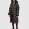 Tentree Cloud Shell Long Puffer 2 Tentree Cloud Shell Long Puffer -Tentree Store BlackWomen sLongPufferJacket TCW3532 01041 2