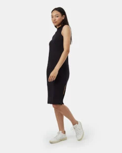 Tentree TreeBlend Tank Dress -Tentree Store BlackWomen sMid LengthSlitDress TCW4918 0164 39164 10