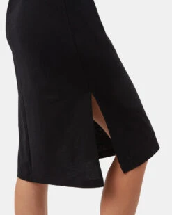 Tentree TreeBlend Tank Dress -Tentree Store BlackWomen sMid LengthSlitDress TCW4918 0164 39164 2