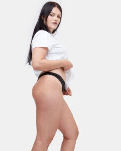 Tentree The Everyday Thong 13 Tentree The Everyday Thong -Tentree Store BlackWomen sThongUnderwearTCW4333 01042 3