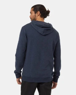 Tentree Juniper Cork Patch Hoodie 9 Tentree Juniper Cork Patch Hoodie -Tentree Store Blue Eco Friendly Drawcord Graphic Hoodie TCM6004 3534 2