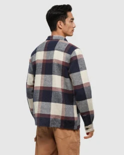 Tentree Woodford Jacket 7 Tentree Woodford Jacket -Tentree Store Blue Long Sleeve Button Up TCM5549 3567 2