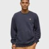Tentree Turner Crew -Tentree Store Blue Men s Eco Friendly Pullover Crewneck TCM6304 2018 1