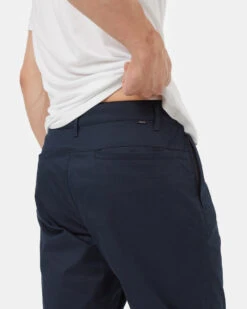 Tentree TechBlend Traverse Pant -Tentree Store Blue Mid Rise Full Length Straight Pants TCM5430 2018 5
