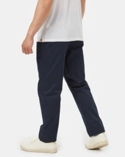 Tentree TechBlend Traverse Pant -Tentree Store Blue Mid Rise Full Length Straight Pants TCM5430 2018 6