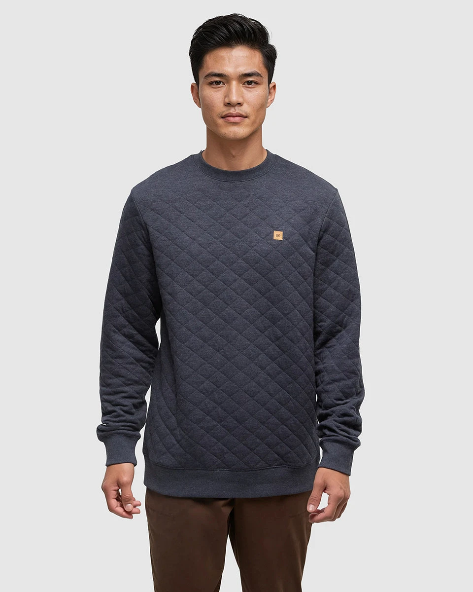 Tentree Quilted Reynard Crew 3 Tentree Quilted Reynard Crew