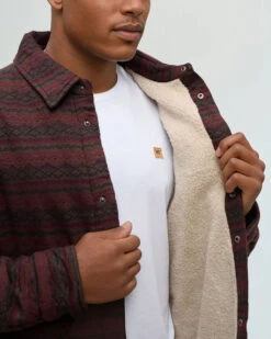 Tentree Selway Jacket 9 Tentree Selway Jacket -Tentree Store Brown Relax Bonded Sherpa Fleece Zip Jacket TCM6287 5882 1