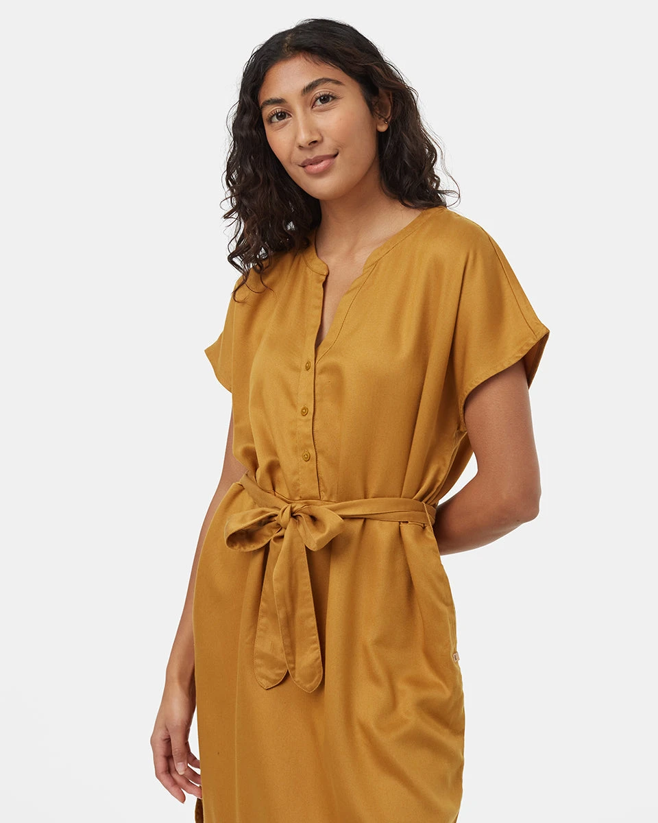Tentree Tencel Shirt Dress 4 Tentree Tencel Shirt Dress - Image 2