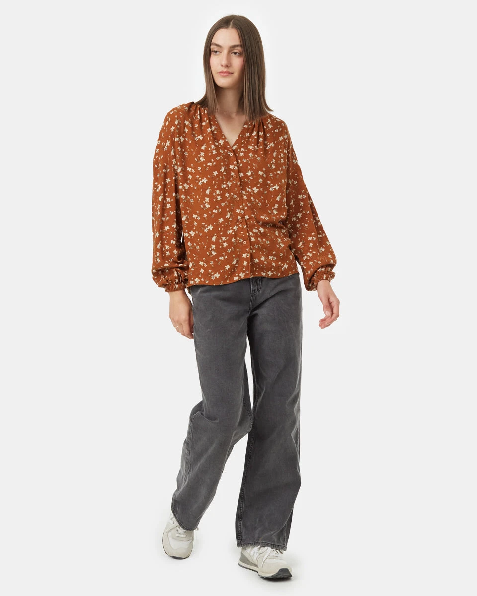 Tentree EcoWoven Crepe Blouse 4 Tentree EcoWoven Crepe Blouse - Image 2