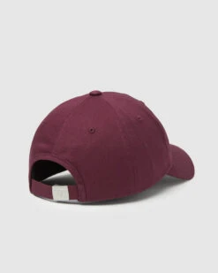 Tentree Understory Peak Hat 7 Tentree Understory Peak Hat -Tentree Store Burgundy Adjustable Organic Cotton Baseball Cap TAU6327 5743 2