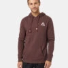Tentree Pine Trio Hoodie 1 Tentree Pine Trio Hoodie -Tentree Store Burgundy Eco Friendly Drawcord Graphic Hoodie TCM5998 3631 1