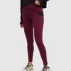 Tentree Atlin Legging 2 Tentree Atlin Legging -Tentree Store Burgundy High Rise Brushed Legging TCW6254 5596 2