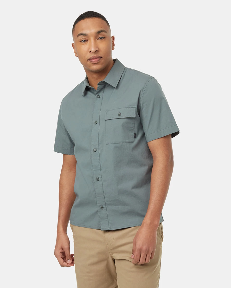Tentree EcoStretch Cotton Shortsleeve Shirt 3 Tentree EcoStretch Cotton Shortsleeve Shirt