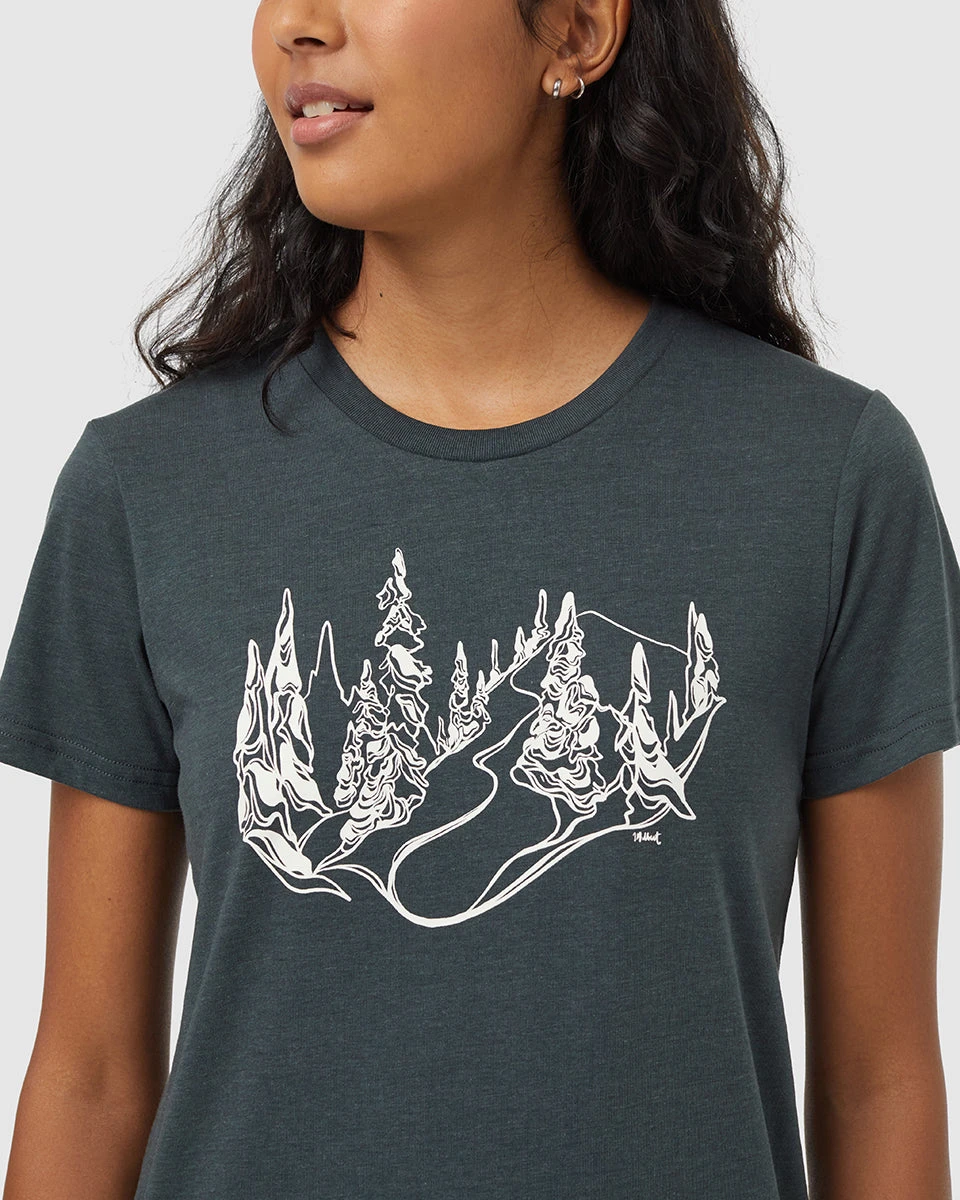 Tentree Snowy Trees T-Shirt 6 Tentree Snowy Trees T-Shirt - Image 4