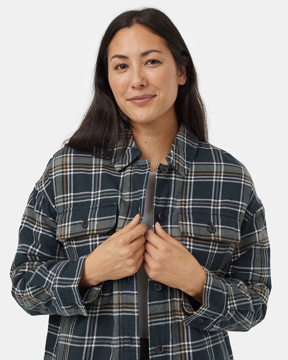 Tentree Kapok Flannel Insulated Shacket 6 Tentree Kapok Flannel Insulated Shacket - Image 4