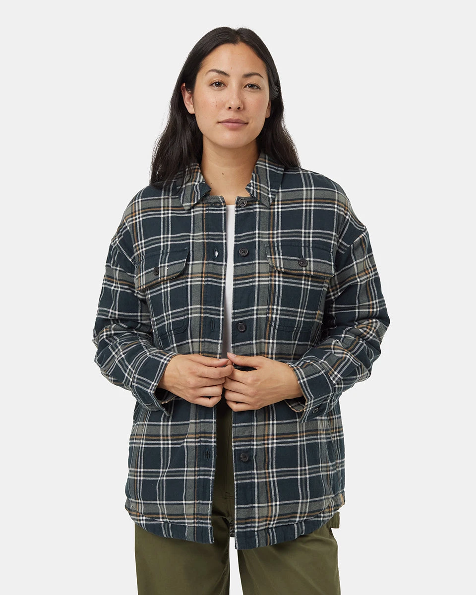 Tentree Kapok Flannel Insulated Shacket 3 Tentree Kapok Flannel Insulated Shacket