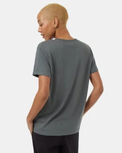 Tentree Artist Series Leaf Ten T-Shirt -Tentree Store Green Luke Swinson Crew Neck Graphic Shortsleeve T Shirt TCW5737 3354 2