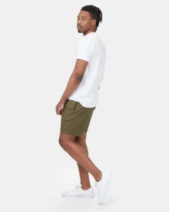 Tentree Reynolds Short 15 Tentree Reynolds Short -Tentree Store Green Men s Hemp Mid Rise Shorts TCM4240 0012 A 1 3