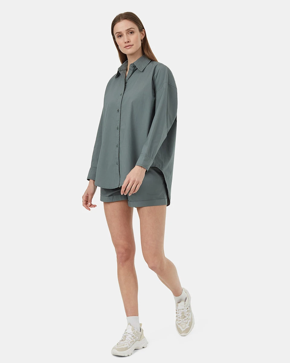 Tentree EcoStretch Cotton Oversized Shirt 4 Tentree EcoStretch Cotton Oversized Shirt - Image 2