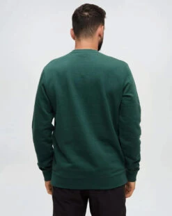 Tentree Retro TreeLine Crew -Tentree Store Green Printed Graphic TreeFleece Crew TCM6585 5776 2