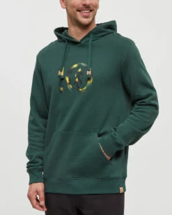 Tentree Boreal Ten Hoodie 11 Tentree Boreal Ten Hoodie -Tentree Store Green Printed Graphic TreeFleece Hoodie TCM6295 5703 3