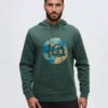 Tentree Vales Ten Hoodie 1 Tentree Vales Ten Hoodie -Tentree Store Green Printed Graphic TreeFleece Hoodie TCM6332 5693 3